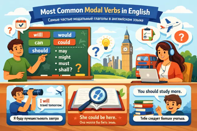 Частотность модальных глаголов в английском языке