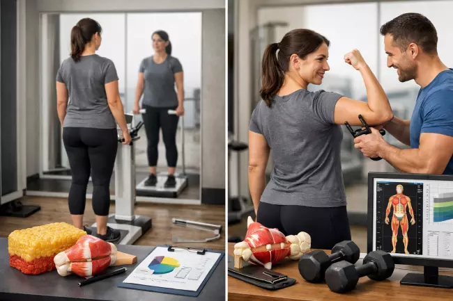 Оценка прогресса по составу тела