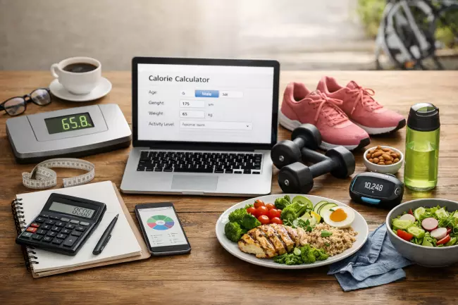 Настройка питания и расчет нормы калорий