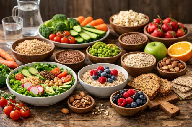 продукты для похудения с клетчаткой