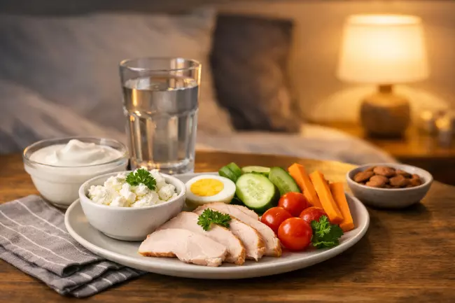 Полезные перекусы перед сном без вреда