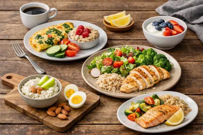 меню для похудения на каждый день