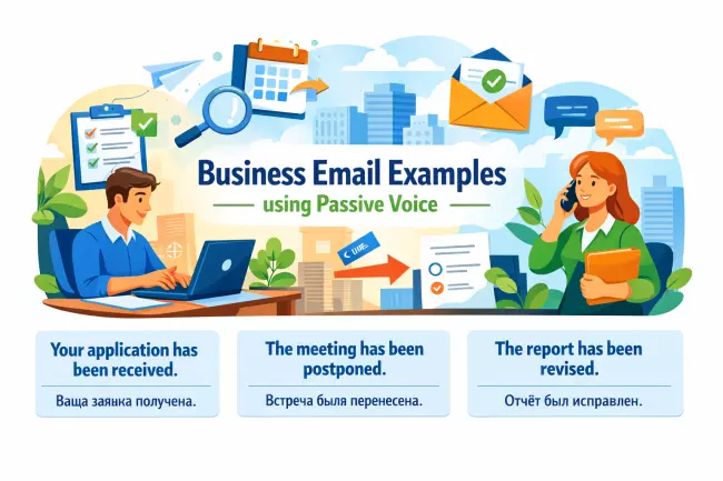 Passive Voice в деловой переписке и документах