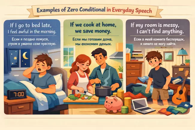 Zero Conditional: правила и примеры использования