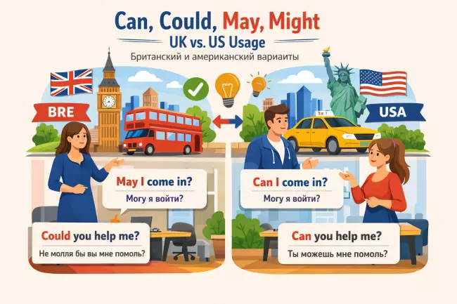 Американские и британские модальные глаголы